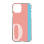 スリムプロテクションケース［ オリジナル - initial color line - Q pink ］