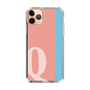 スリムプロテクションケース［ オリジナル - initial color line - Q pink ］