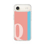スリムプロテクションケース［ オリジナル - initial color line - Q pink ］