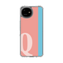 スリムプロテクションケース［ オリジナル - initial color line - Q pink ］