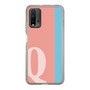 スリムプロテクションケース［ オリジナル - initial color line - Q pink ］