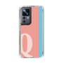 スリムプロテクションケース［ オリジナル - initial color line - Q pink ］