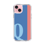 スリムプロテクションケース［ オリジナル - initial color line - Q blue ］