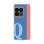 スリムプロテクションケース［ オリジナル - initial color line - Q blue ］