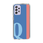 スリムプロテクションケース［ オリジナル - initial color line - Q blue ］