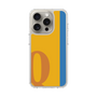 スリムプロテクションケース［ オリジナル - initial color line - Q orange ］