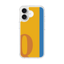 スリムプロテクションケース［ オリジナル - initial color line - Q orange ］