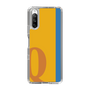 スリムプロテクションケース［ オリジナル - initial color line - Q orange ］