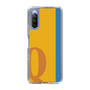 スリムプロテクションケース［ オリジナル - initial color line - Q orange ］