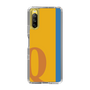 スリムプロテクションケース［ オリジナル - initial color line - Q orange ］