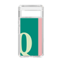 スリムプロテクションケース［ オリジナル - initial color line - Q green ］