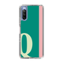 スリムプロテクションケース［ オリジナル - initial color line - Q green ］