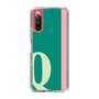 スリムプロテクションケース［ オリジナル - initial color line - Q green ］
