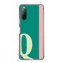 スリムプロテクションケース［ オリジナル - initial color line - Q green ］