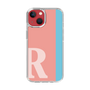 スリムプロテクションケース［ オリジナル - initial color line - R pink ］