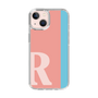 スリムプロテクションケース［ オリジナル - initial color line - R pink ］