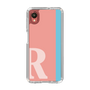 スリムプロテクションケース［ オリジナル - initial color line - R pink ］