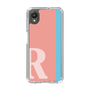 スリムプロテクションケース［ オリジナル - initial color line - R pink ］