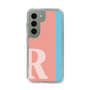 スリムプロテクションケース［ オリジナル - initial color line - R pink ］