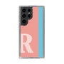 スリムプロテクションケース［ オリジナル - initial color line - R pink ］