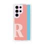スリムプロテクションケース［ オリジナル - initial color line - R pink ］