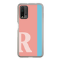 スリムプロテクションケース［ オリジナル - initial color line - R pink ］