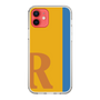 スリムプロテクションケース［ オリジナル - initial color line - R orange ］