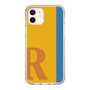 スリムプロテクションケース［ オリジナル - initial color line - R orange ］