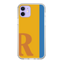 スリムプロテクションケース［ オリジナル - initial color line - R orange ］