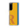 スリムプロテクションケース［ オリジナル - initial color line - R orange ］