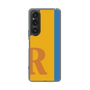 スリムプロテクションケース［ オリジナル - initial color line - R orange ］