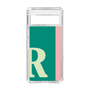 スリムプロテクションケース［ オリジナル - initial color line - R green ］