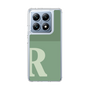 スリムプロテクションケース［ オリジナル - initial two tone - R green ］