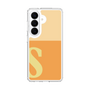 スリムプロテクションケース［ オリジナル - initial two tone - S orange ］
