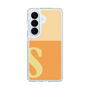 スリムプロテクションケース［ オリジナル - initial two tone - S orange ］