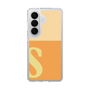 スリムプロテクションケース［ オリジナル - initial two tone - S orange ］