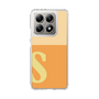 スリムプロテクションケース［ オリジナル - initial two tone - S orange ］