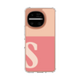 スリムプロテクションケース［ オリジナル - initial two tone - S pink ］