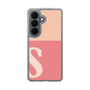 スリムプロテクションケース［ オリジナル - initial two tone - S pink ］