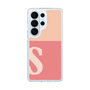 スリムプロテクションケース［ オリジナル - initial two tone - S pink ］