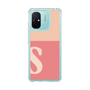 スリムプロテクションケース［ オリジナル - initial two tone - S pink ］