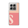 スリムプロテクションケース［ オリジナル - initial two tone - S pink ］
