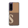 スリムプロテクションケース［ オリジナル - initial two tone - S brown ］