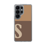 スリムプロテクションケース［ オリジナル - initial two tone - S brown ］