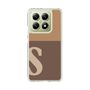 スリムプロテクションケース［ オリジナル - initial two tone - S brown ］