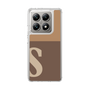 スリムプロテクションケース［ オリジナル - initial two tone - S brown ］