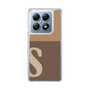 スリムプロテクションケース［ オリジナル - initial two tone - S brown ］