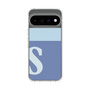 スリムプロテクションケース［ オリジナル - initial two tone - S blue ］
