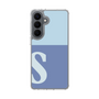 スリムプロテクションケース［ オリジナル - initial two tone - S blue ］