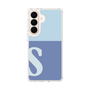 スリムプロテクションケース［ オリジナル - initial two tone - S blue ］